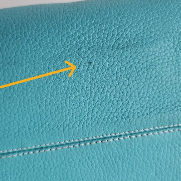 GORGEOUS PEBBLE LEATHER HANDBAG! - Picture 10 of 16